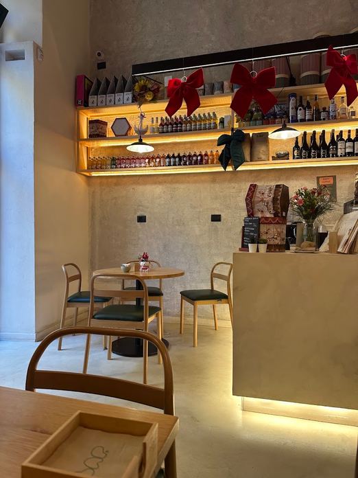 Gli interni curati di Bap - Caffetteria Specialty