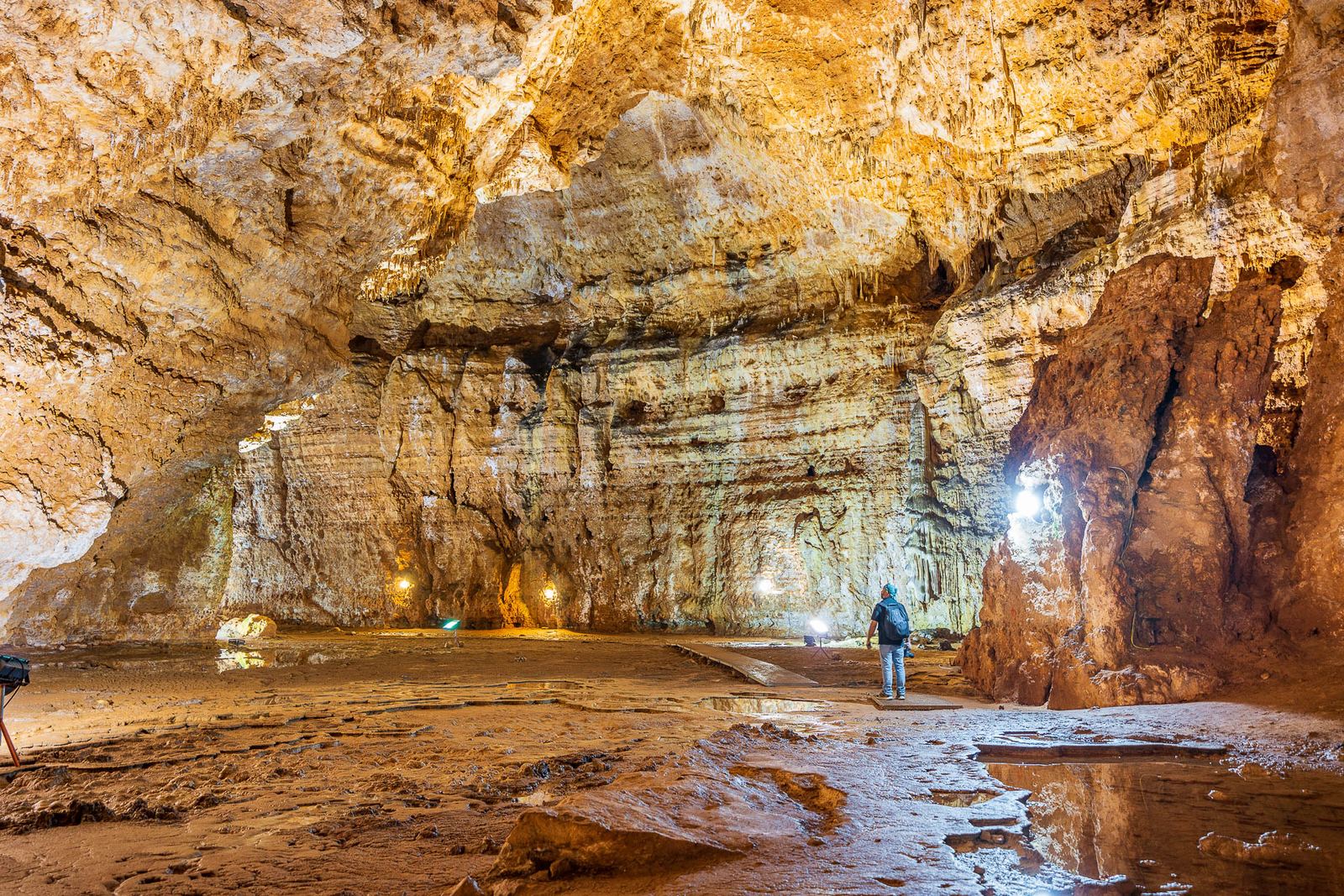 Esterno del Ristorante Grotta Su Marmuri presso le grotte di Ulassai