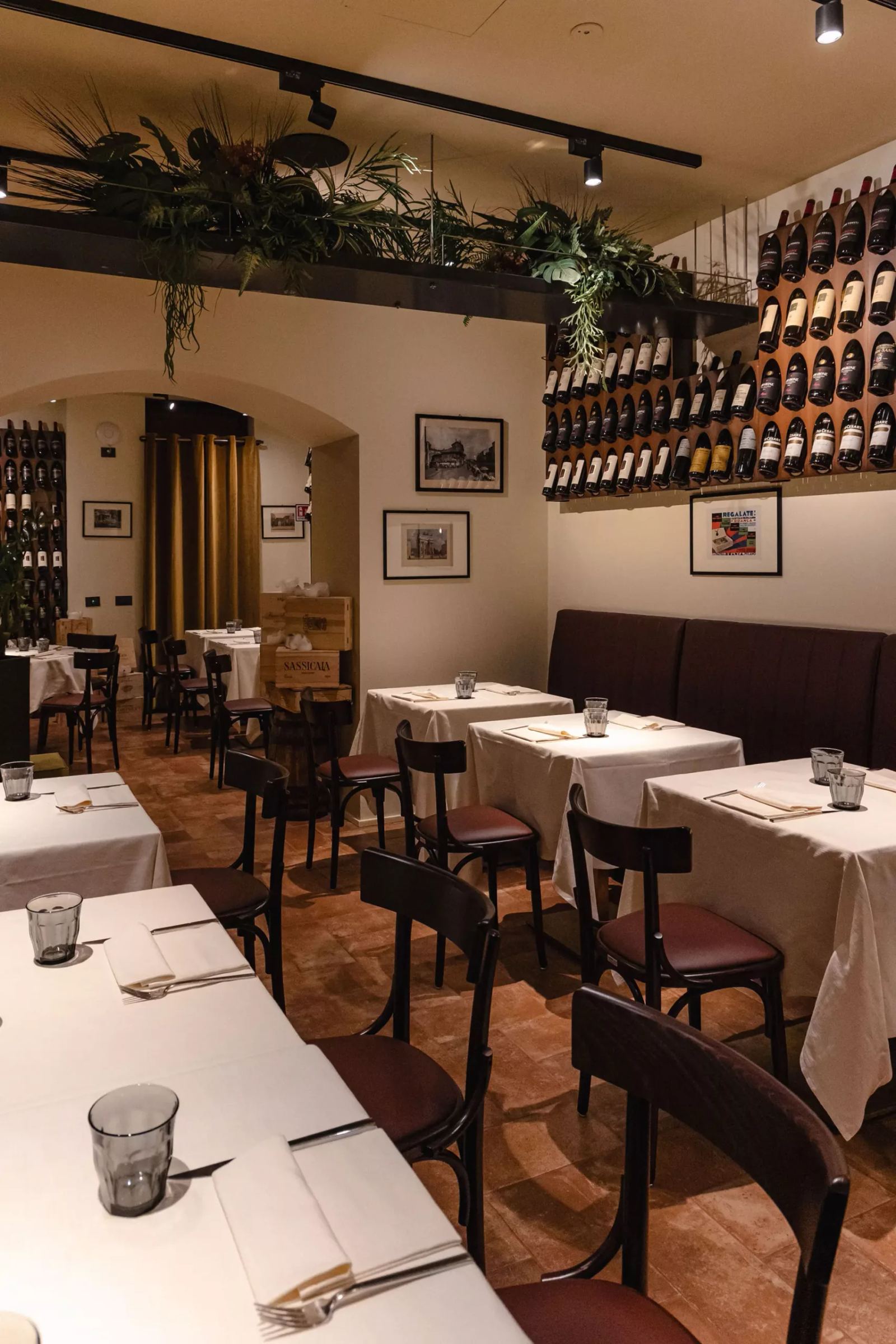 Sala del ristorante DA ILIA DAL 1946 a Milano