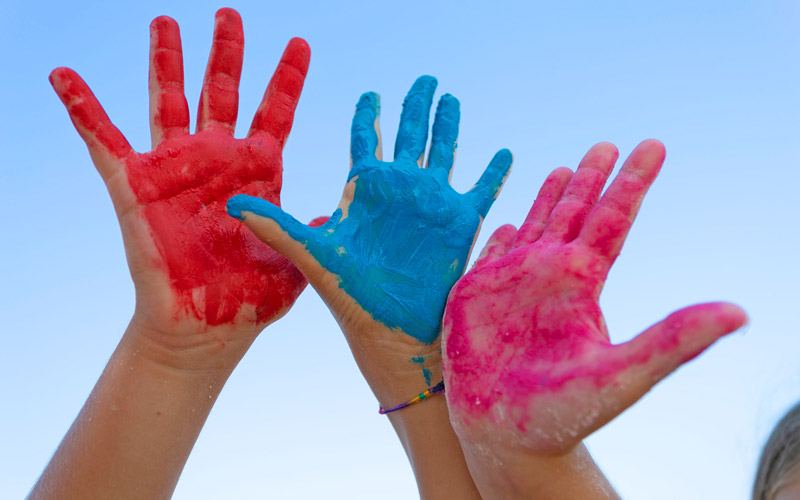 Area giochi e animazione per bambini al Bagno Primavera Beach