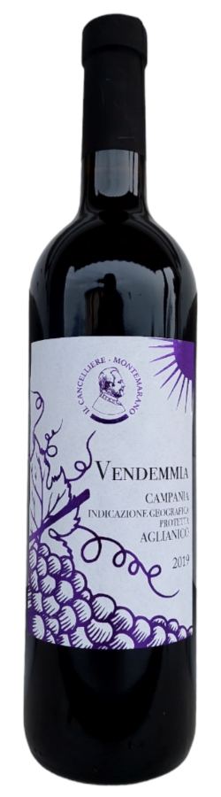 Flasche Aglianico Vendemmia von Il Cancelliere
