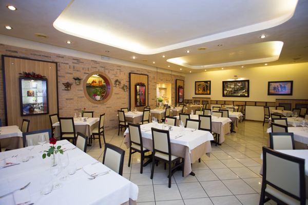 Interno del Ristorante Bella Venezia a Chioggia