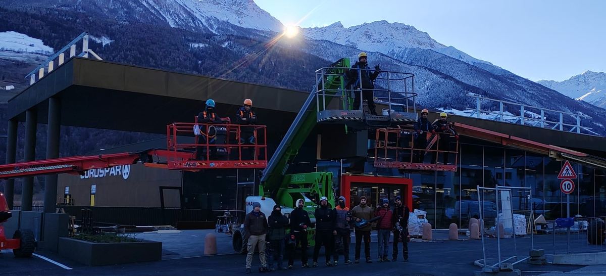 Cantiere e opere realizzate dal Gruppo Mengato
