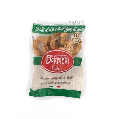 Taralli all'olio extravergine di oliva del Biscottificio Barbieri