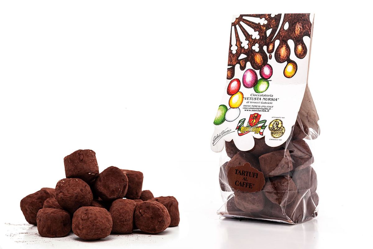 Tartufi al caffè artigianali Vetusta Nursia
