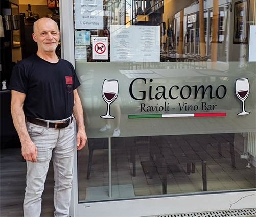 Specialità della cucina italiana al GIACOMO RISTORANTINO