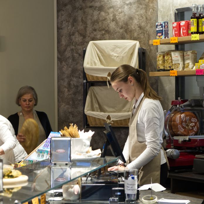 Sala interna della Trattoria Bar La Fojateria