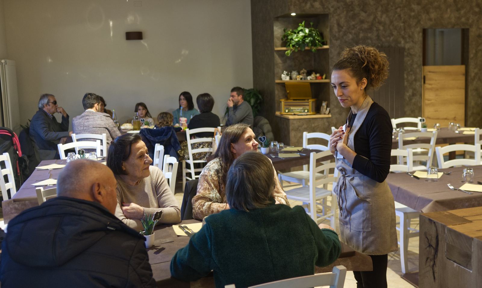 Esterno della Trattoria Bar La Fojateria al valico del Soglio