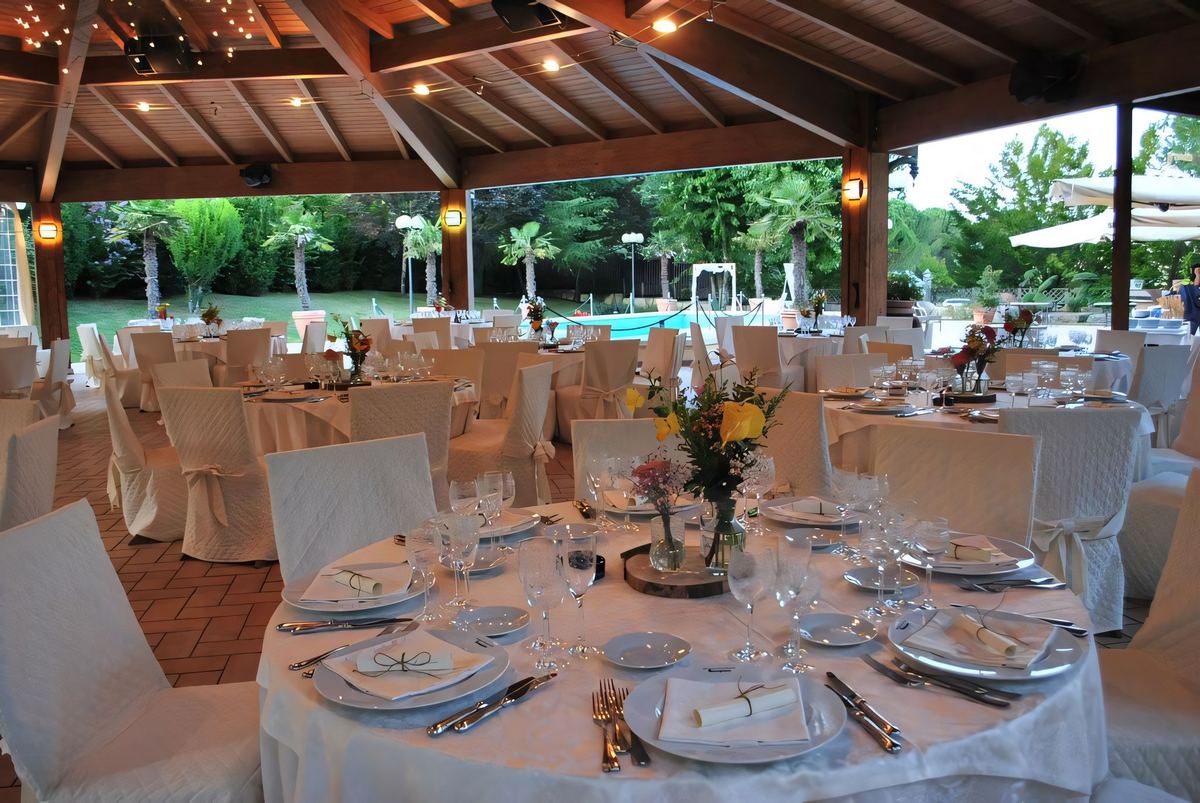 Sala per eventi e cerimonie del Ristorante Zengoni