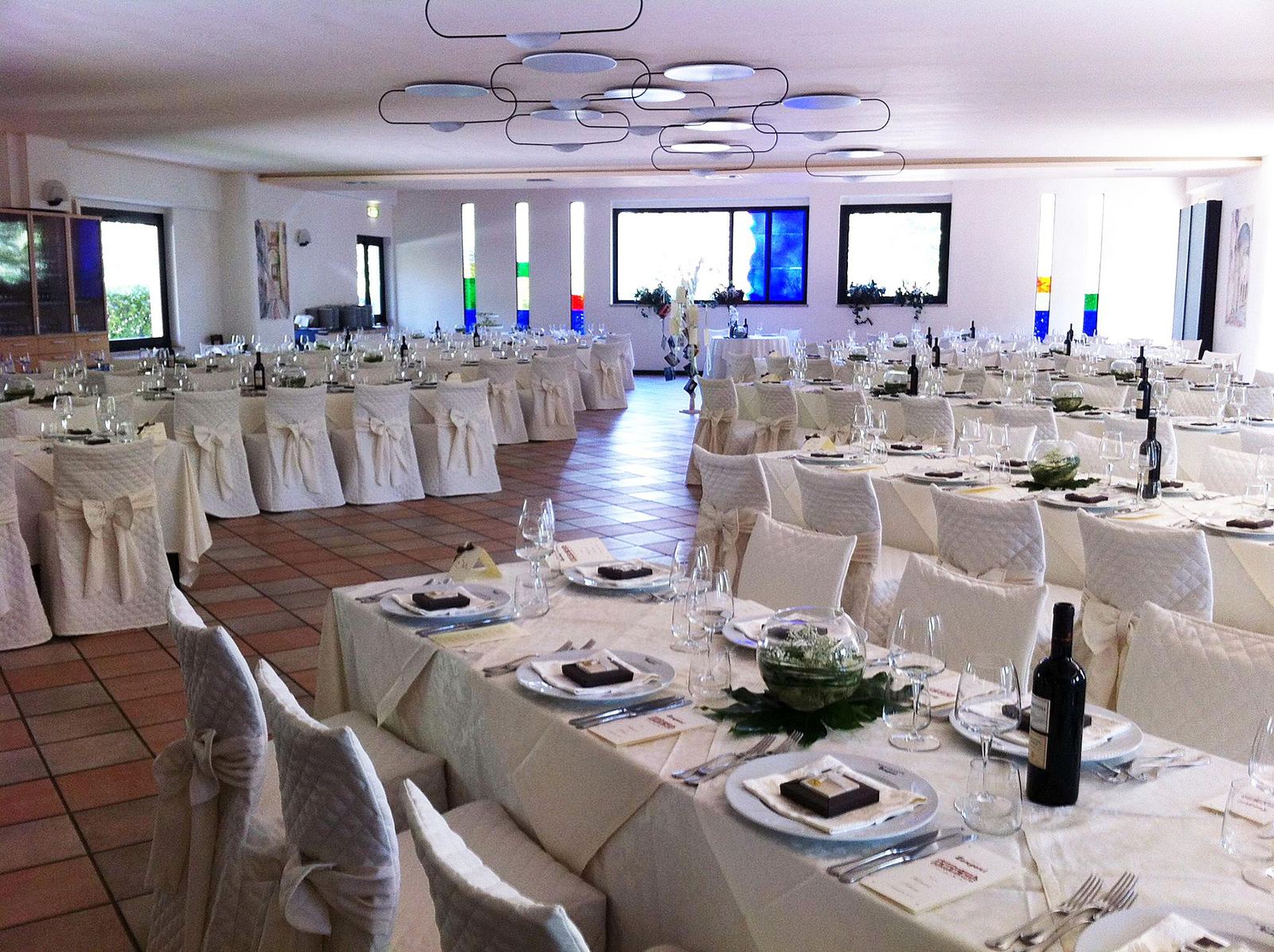 Ristorante Zengoni, interno del locale a Spoleto