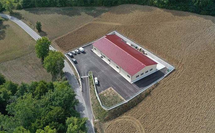 Ambiente allevamento Società Agricola Ferioli