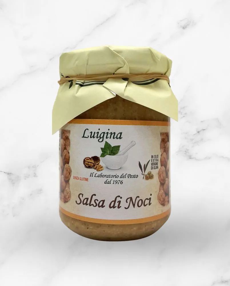 Assortimento di salse liguri del Laboratorio Del Pesto