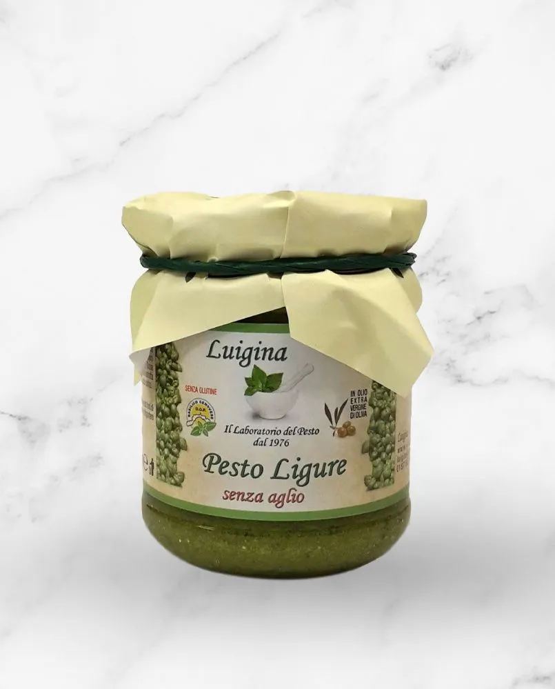 Vasetti di pesto genovese artigianale di Luigina Il Laboratorio Del Pesto