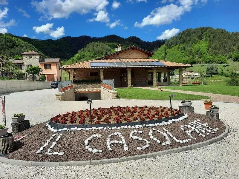 Esterno del Ristorante Il Casolare a Marradi