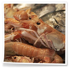 Banco del pesce fresco presso L'Angolo Del Pesce