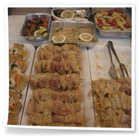 Antipasti di mare presso L'Angolo Del Pesce