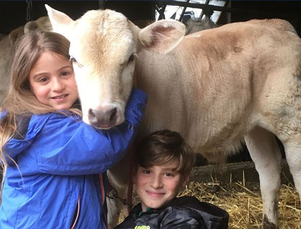 Esperienze con gli animali della fattoria all'Agriturismo Lu Ceppe
