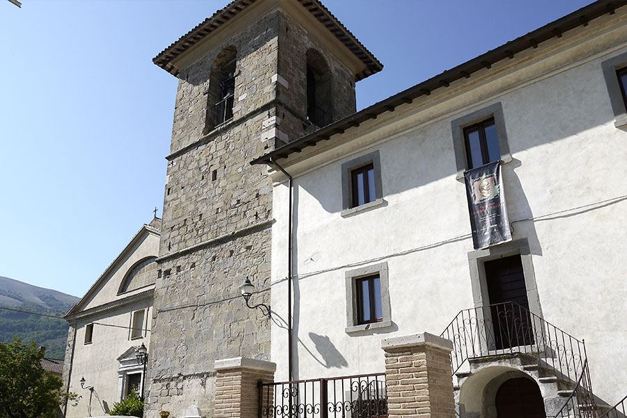 Il borgo di Cittareale nella Valle Falacrina