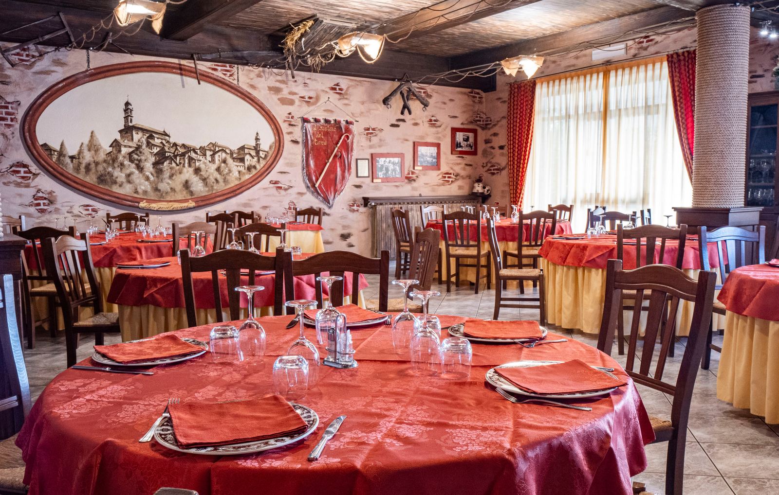 Sala principale del Ristorante Al Bue Grasso
