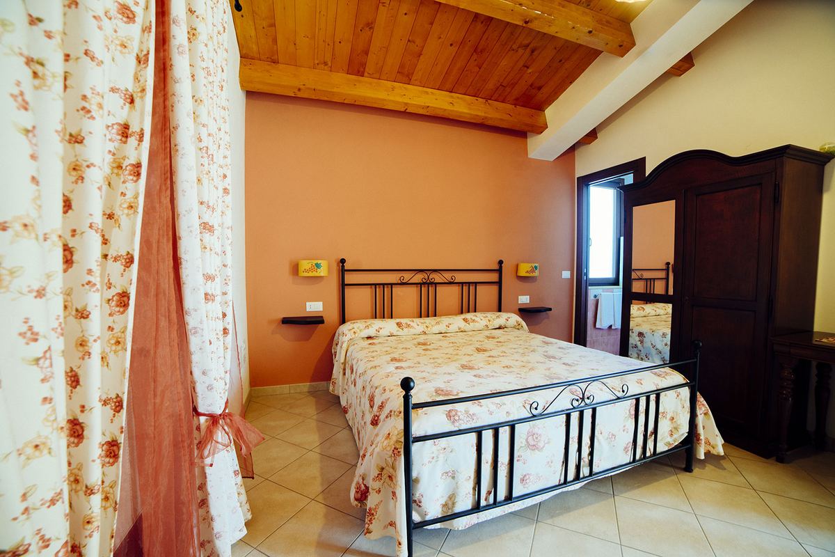 Una delle camere dell'Agriturismo Il Grappolo a Lanciano
