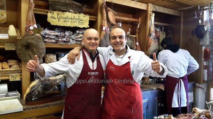 Interno del negozio Ciotti Antichi Sapori