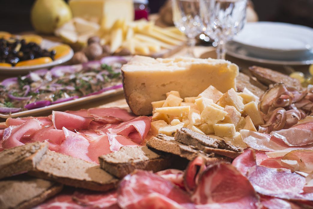 Prodotti della norcineria Pizzoni Adelmo a Foligno