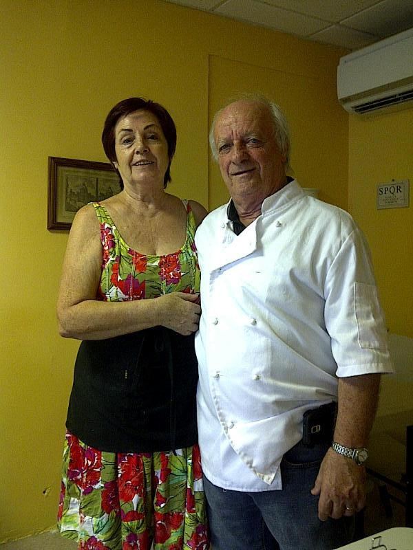 Franco e Gemma, proprietari de La Cucina Italiana di Franco e Gemma