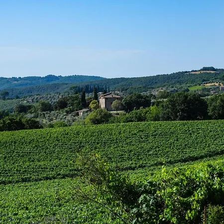 Struttura del casale ottocentesco ristrutturato