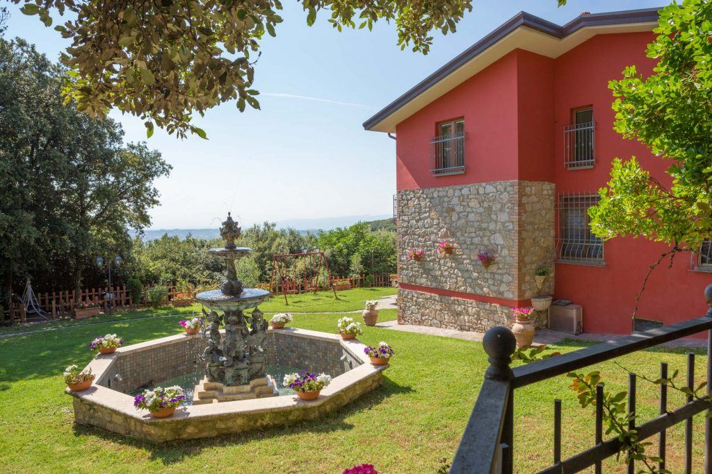 Dettaglio camera del B & B SPRING