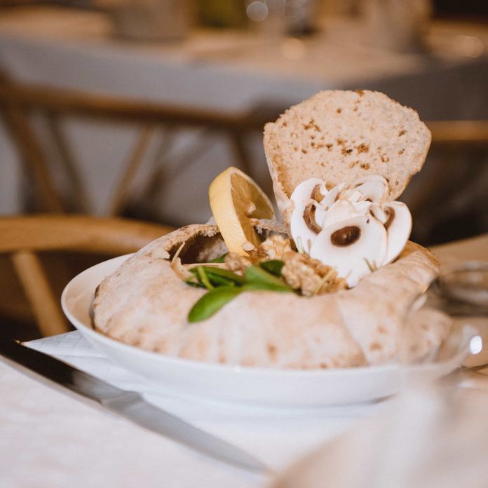 Insalata in cialda