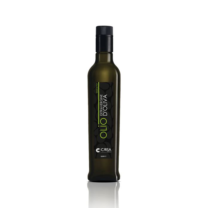 Bottiglia di olio extravergine d'oliva Crisa Agricola