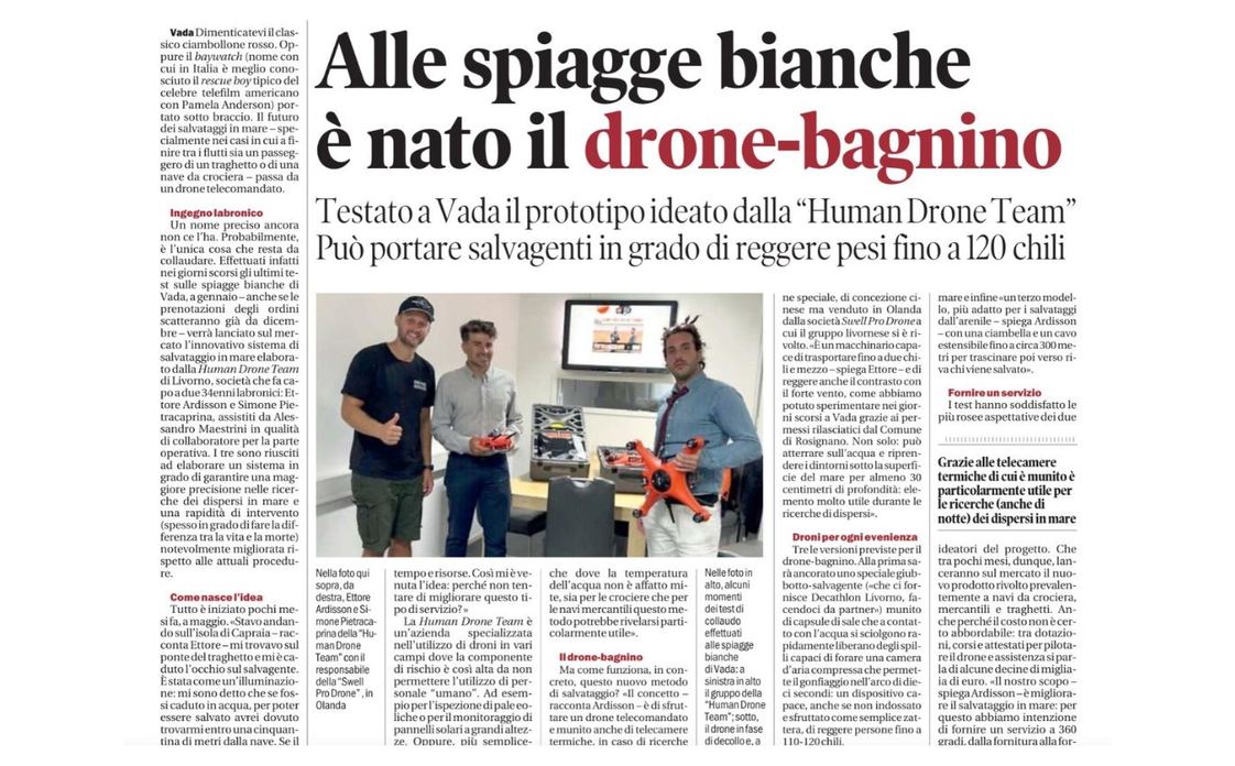 Human Drone Team - Start Up