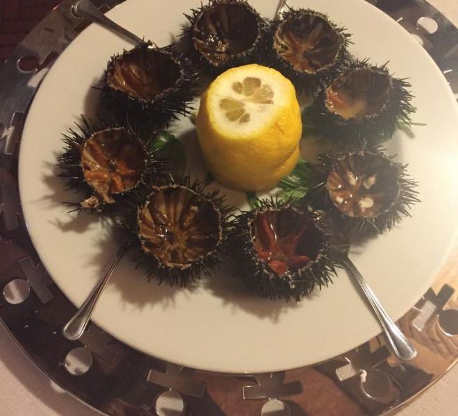 Crudi di pesce al Ristorante Portus