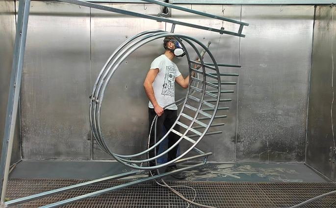 Officina Barbera 1° in Sicilia per Verniciatura a Polvere