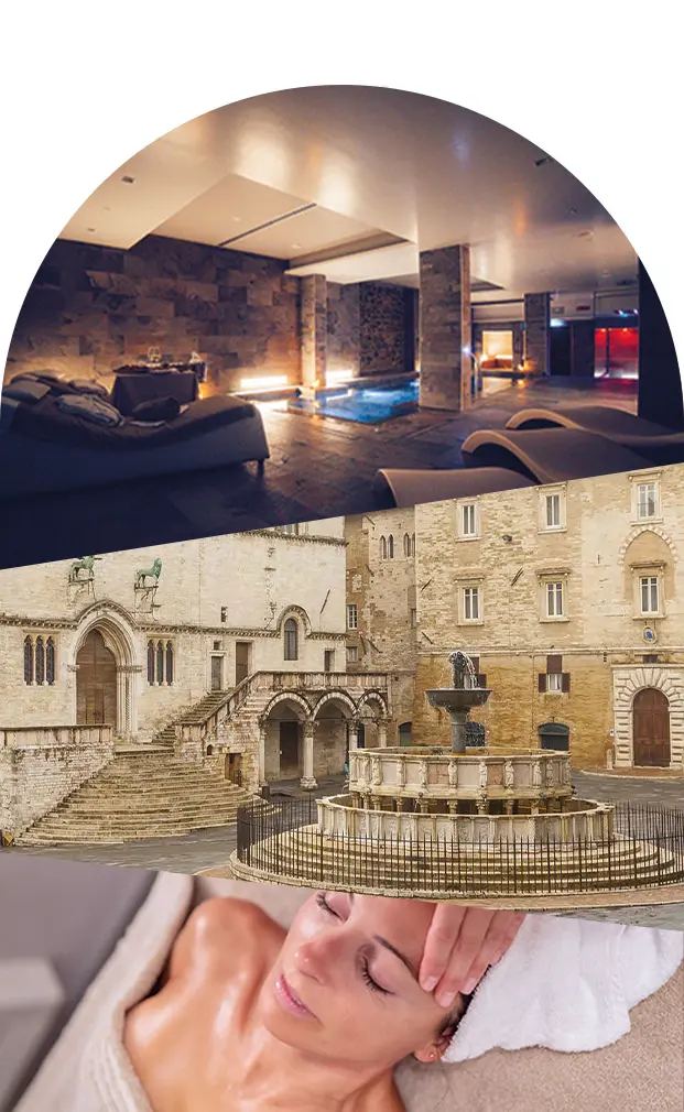 Vista della struttura LE CAPPUCCINELLE SUITES & SpA nel verde
