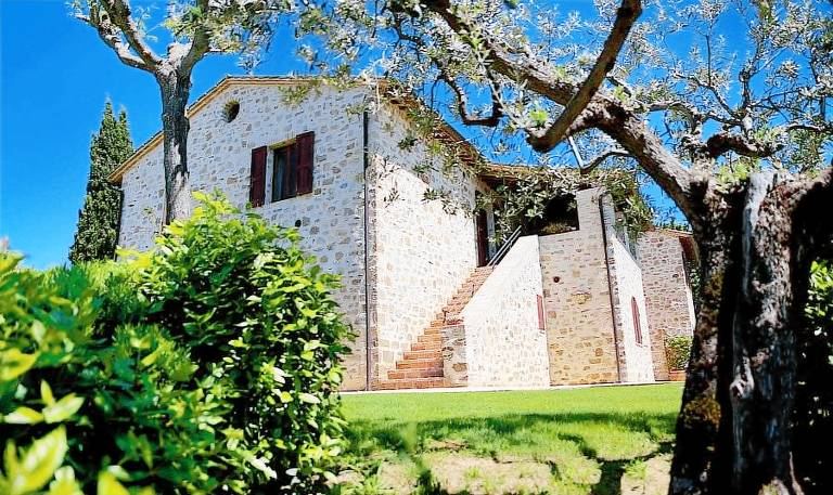 Panorama a 360 gradi dall'Agriturismo Le Colombe