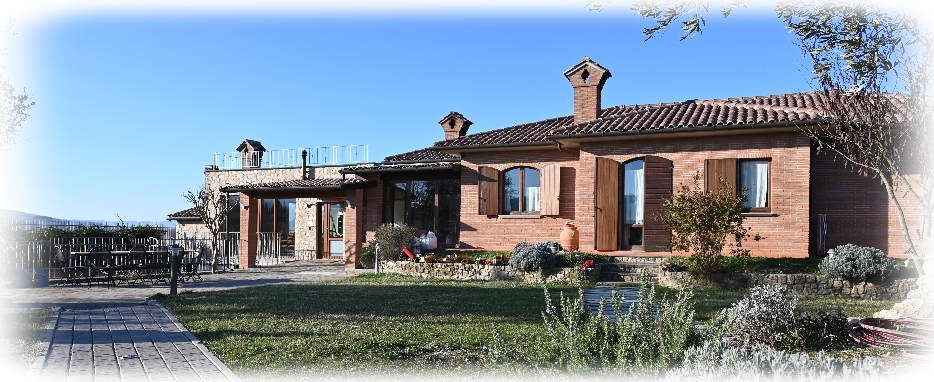 Agriturismo A Casa Mia Gubbio immerso nella campagna umbra