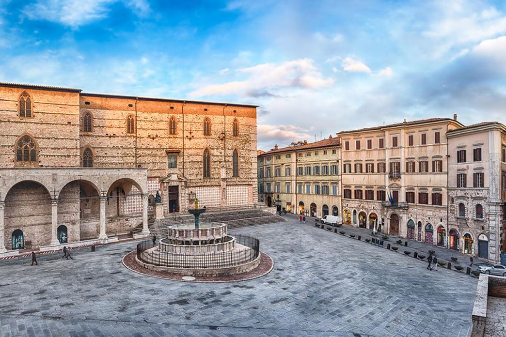 Vista panoramica su Perugia dal B&B C'Era Una Volta