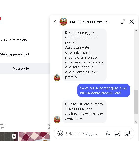 DA’ JE PEPPO Pizza, Pasta…Fantasia